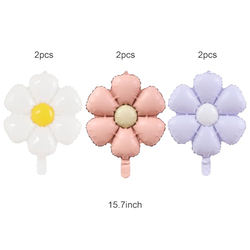 Number 2 Birthday Balloon & Flower Decoration Set