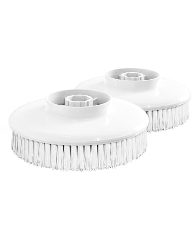 Electric Spin Scrubber and Mop with 2 Replacement Brushes