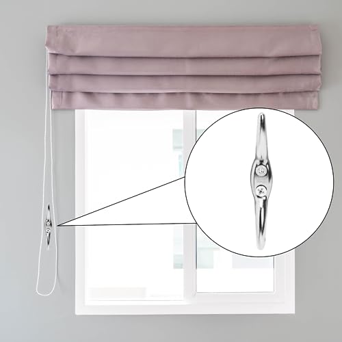 4 Pcs Zinc Alloy Blind Cord Cleats - Safety Curtain Rope Holders with Screws