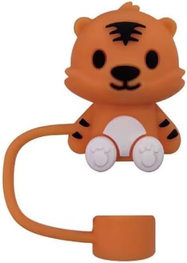 Tiger Silicone Straw Cover for Stanley 40 & 30 Oz Tumblers