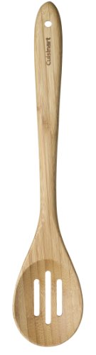 Cuisinart Green Gourmet Bamboo Solid and Slotted Spoons, 2-Piece Set