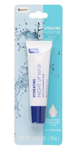 B Pure Hydrating Lip Mask with Hyaluronic Acid for Softer Smooth Lips
