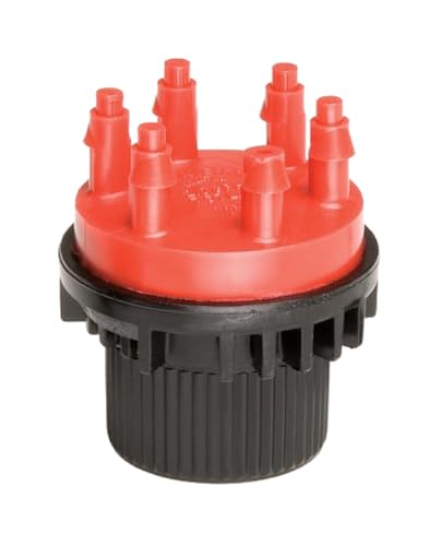 Rain Bird 6-Port Drip Manifold, 1/2" NPT, 2 GPH Flow Rate