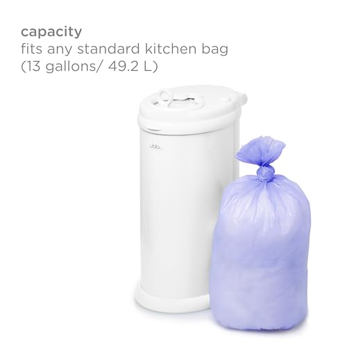 Ubbi 13-Gallon Diaper Pail Bags - 75 Count, Unscented, Recycled
