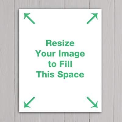 TreeDeal Personalized Canvas Prints - Custom Wall Art with Your Photo (8" X 10") for Family Decor