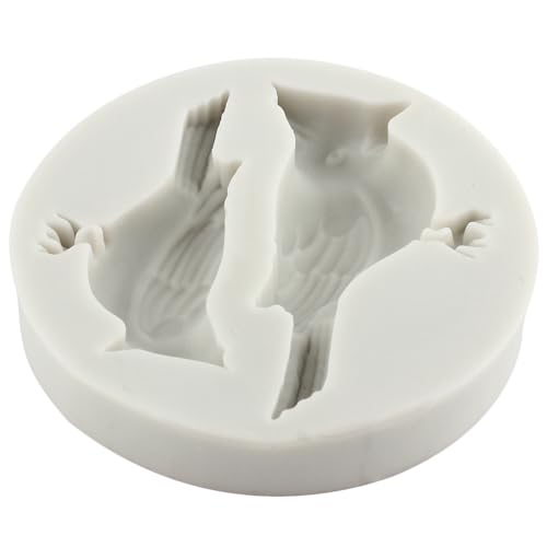 Bird Silicone Fondant Molds for Cake Decorating & Candy Making
