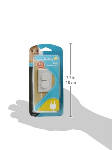 Safety 1st Baby Proof Outlet Covers - Secure Electrical Plug Protectors | 36 Count