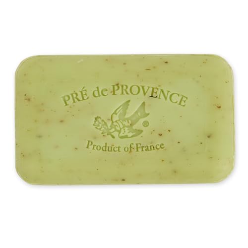 Pre de Provence Lime Zest Soap Bar, 5.3 Ounce - Natural French Skincare