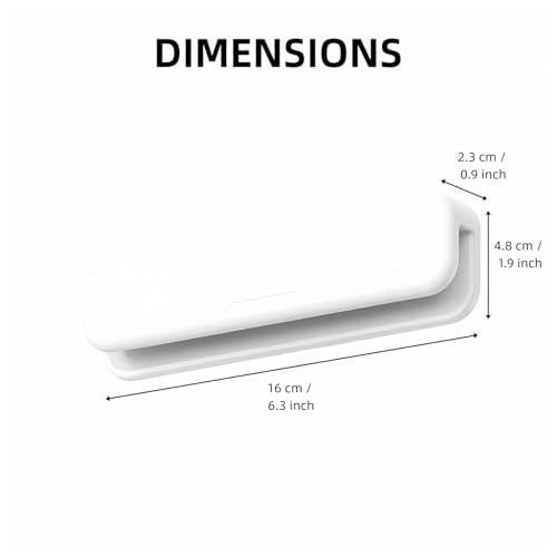 Wall-Mounted Toothpaste Holder - JM.JEEMI Adhesive Clips for Bathroom