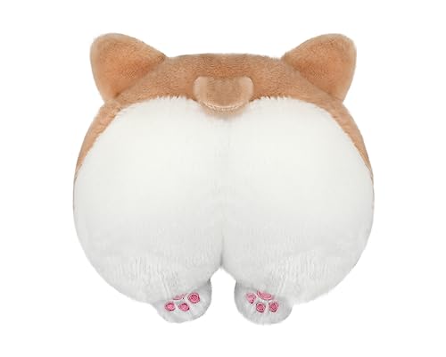 Corgi Butt Car Neck Pillow - Soft Cotton Headrest Support