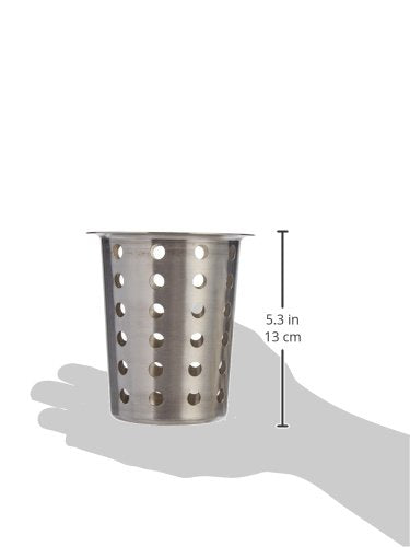 Winco FC-SS Stainless Steel Flatware Cylinder for Air Circulation