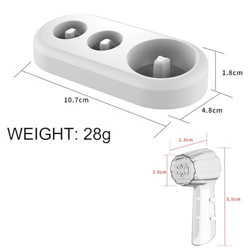 CHOKMAX White Toothbrush Holder for Oral B Electric Toothbrush