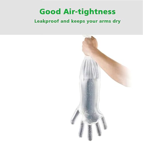 Transparent Disposable Long Plastic Gloves for Veterinary Use - 50pcs