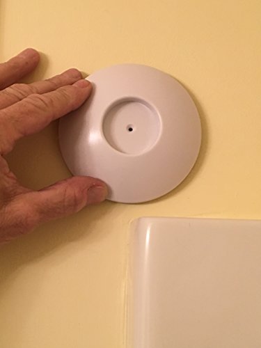 Safety Innovations Shower Curtain Rod Mount - Non-Slip Wall Protector, 2 Pack