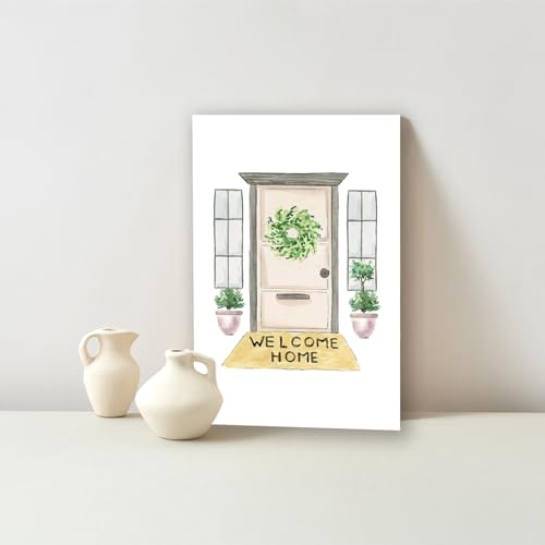 ATTLVV WX-034 Funny Housewarming Card for Man & Woman, New Home & Moving Gift, 8x5.3 Inch
