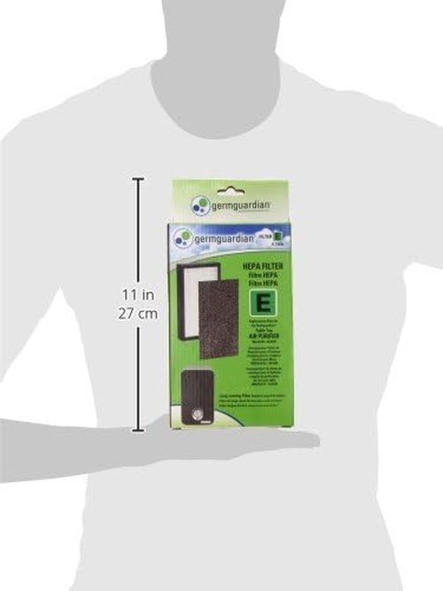 Germ Guardian FLT4100 True HEPA Replacement Filter - Compatible with AC4100 & AC4150 Models