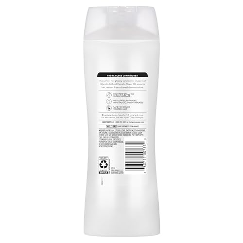 Suave Hydra Gloss Sulfate-Free Conditioner with Glycolic Acid, 12.6 oz