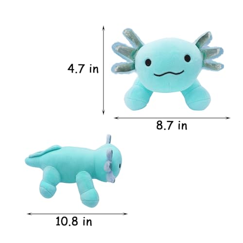 Cute Axolotl Plush Toy - 10.8 Inch Soft Stuffed Animal for Kids