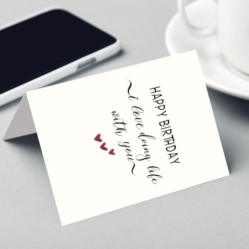 Romantic Birthday Card for Him or Her - FANCYLUCKY