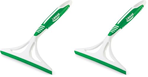 Libman Window Squeegee with Ergonomic Handle - 8-Inch Blade (Pack of 2)