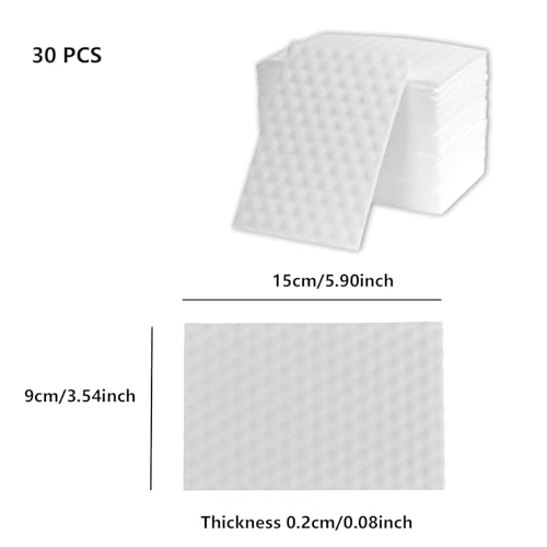 30PCS Melamine Cleaning Sponge Sheets for Kitchen & Bathroom