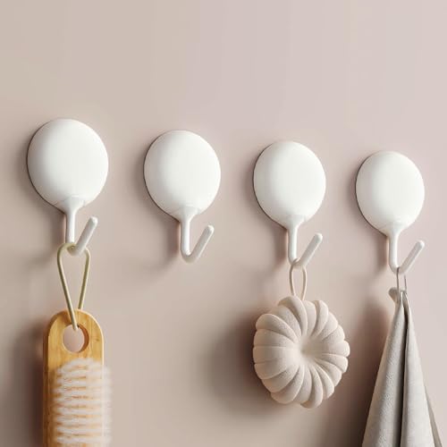 Self-Adhesive Hooks - No Drill Removable Wall Hooks for Home
