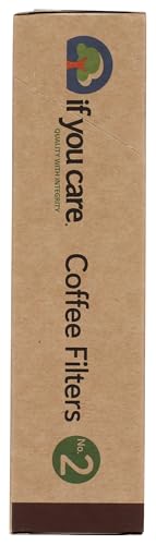 If You Care No. 2 Coffee Filters - 100 Count, Eco-Friendly & Durable