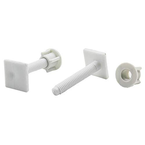 TREELY Toilet Seat Hinge Bolts Screws - 2 Pack M10 x 60mm
