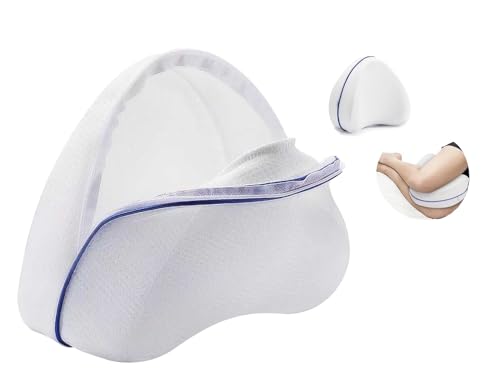 Contour Legacy Knee Pillow Cover - White Replacement Case Only