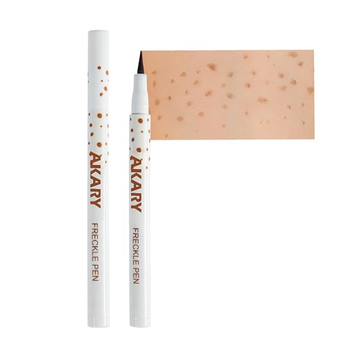 AKARY Waterproof Freckle Pen Natural Face Makeup - Light Brown