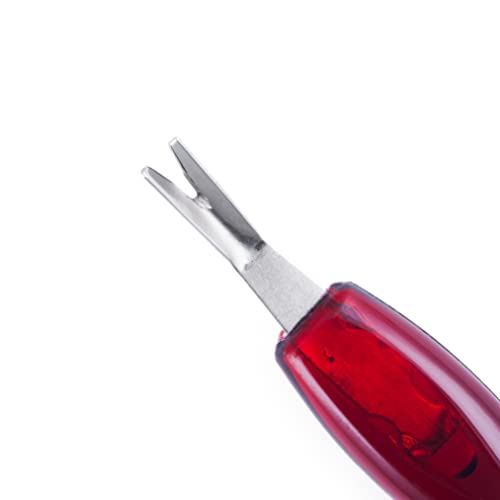 Denco Stainless Steel Cuticle Trimmer with Pusher and Sheath