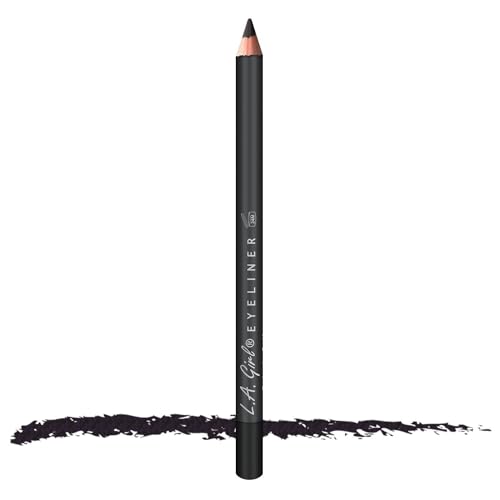 L.A. Girl Eyeliner Pencil Black GP601 - Smudge-Proof Waterproof Eye Makeup