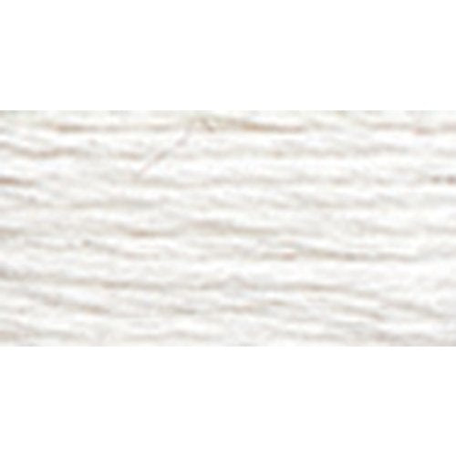 DMC Pearl Cotton Thread Balls, Snow White, Size 5 - 53 Yards