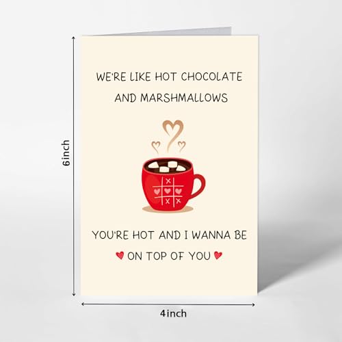 Funny Valentine's Day Card for Him - Naughty & Sexy Design
