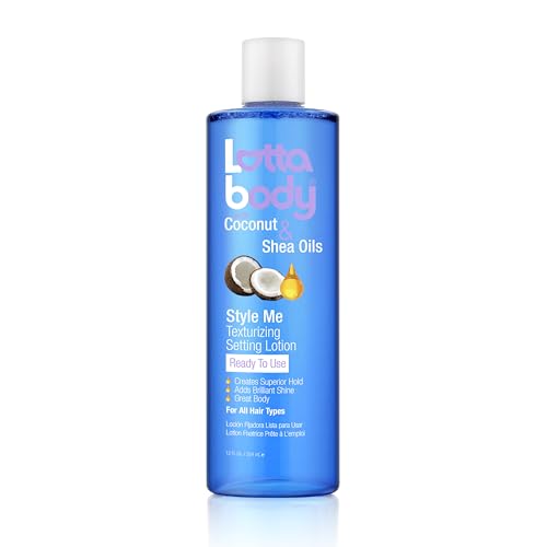 Lottabody Texturizing Setting Lotion with Coconut and Shea Oils