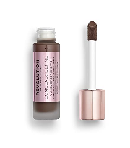 Makeup Revolution Conceal and Define Full Coverage Matte Foundation F18