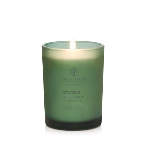 Chesapeake Bay Candle Escape + Discover Scented Soy Candle, 8.8 oz Jar