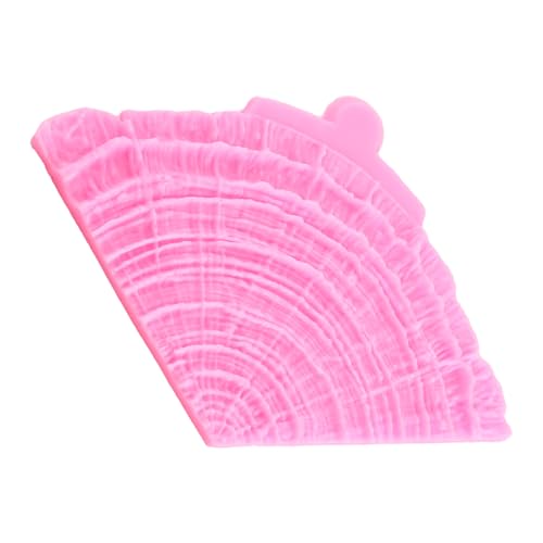 YIHUOMOLDS Tree Stump & Bark Silicone Fondant Mold for Cake Decorating