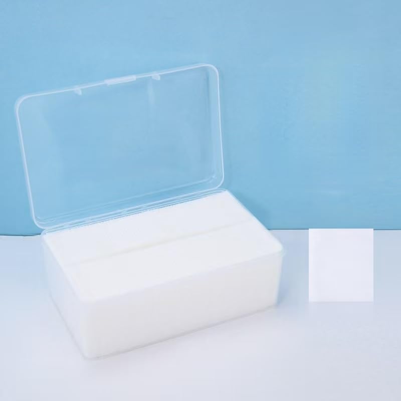 Cabiuty 100% Cotton Facial Cleansing Pads - 222 Count Makeup Remover