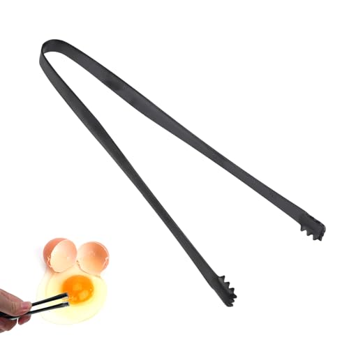 Egg Chalaza Removal Tool - Stainless Steel, Black | 1 Piece