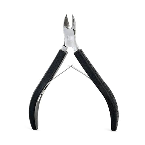 Aerosoles Stainless Steel Cuticle Nipper - Precision Grooming Clipper