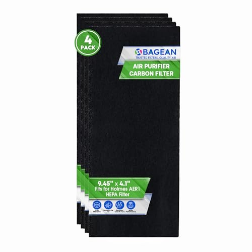 Bagean Carbon Pre Filter AER1 - 4 Pack for Holmes Air Purifiers
