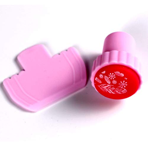 FingerAngel Nail Stamping Kit with 10 Plates Stamper and Scraper
