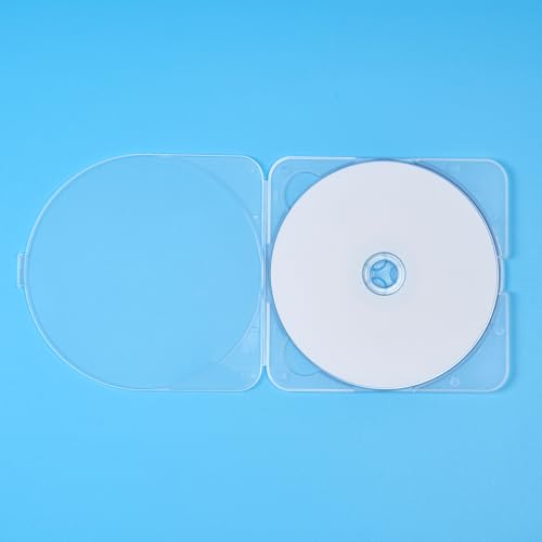 Maxtek Super Slim 3.8mm Clear DVD Case - Space-Saving Storage (10 Pack)
