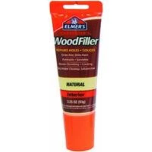Elmer's Carpenter's Wood Filler - 3.25 oz Tube for Interior Repairs