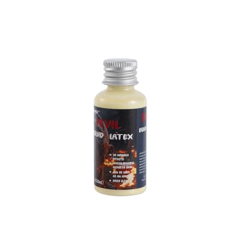 GloomGlo Liquid Latex SFX Makeup 30ml for Special Effects Wounds & Cosplay