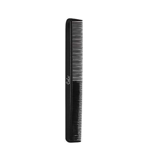 Cala Straight Styling Hair Comb - Black Precision Grooming Comb