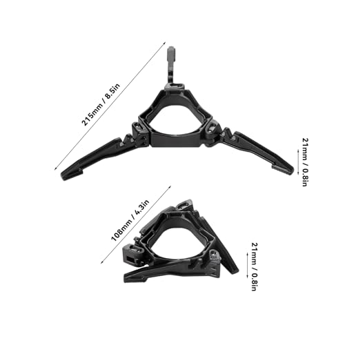 Fire-Maple Foldable Gas Canister Stand - Black Camping Stove Tripod