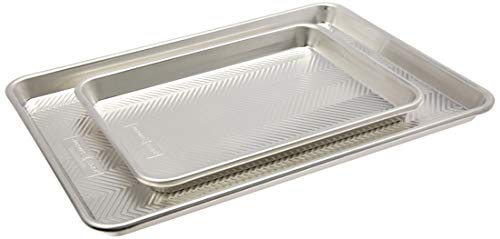 Nordic Ware Prism Baking Set: Half Sheet and Quarter Sheet Pan