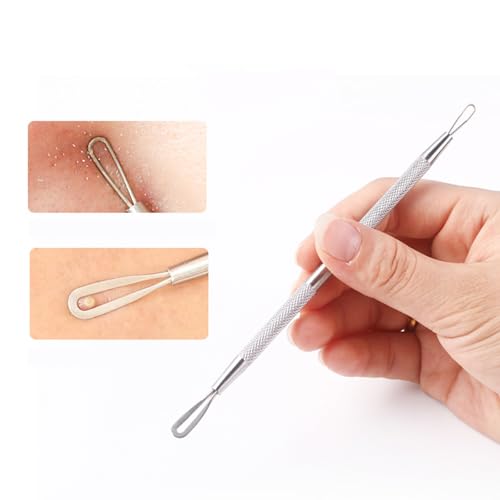 Blackhead Remover Tool 4 Pcs Stainless Steel Pimple Acne Extractor